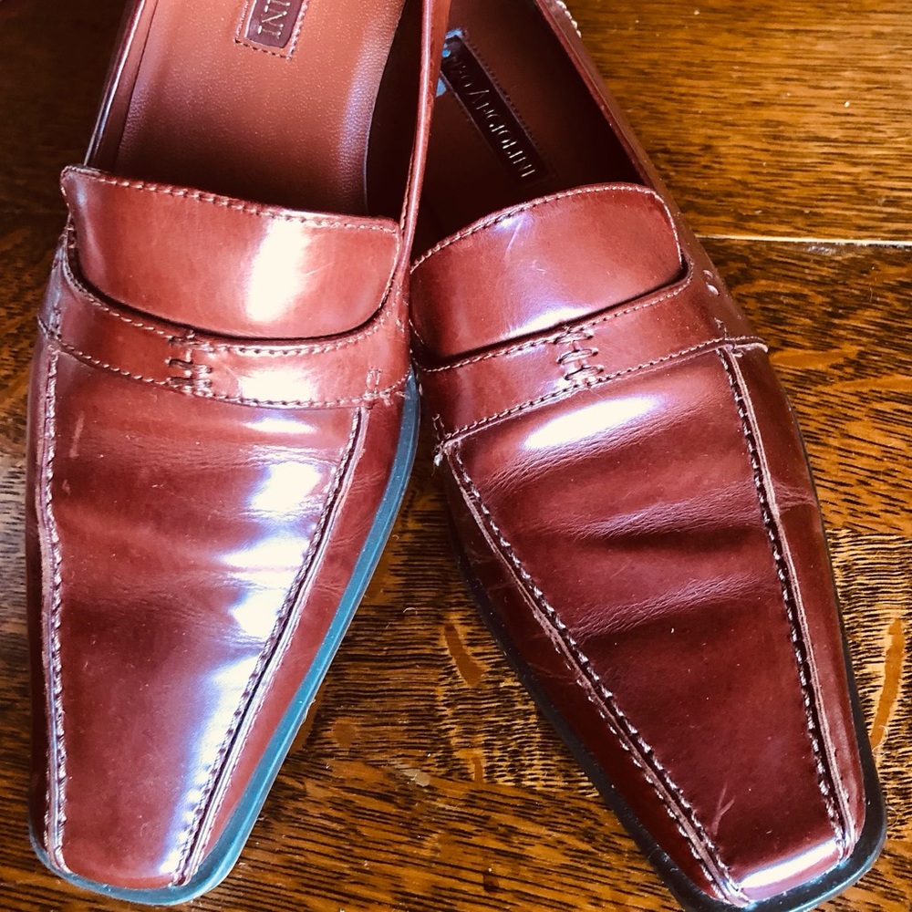 NIB Enzo Angiolini rich leather deep rust women’s shoes
